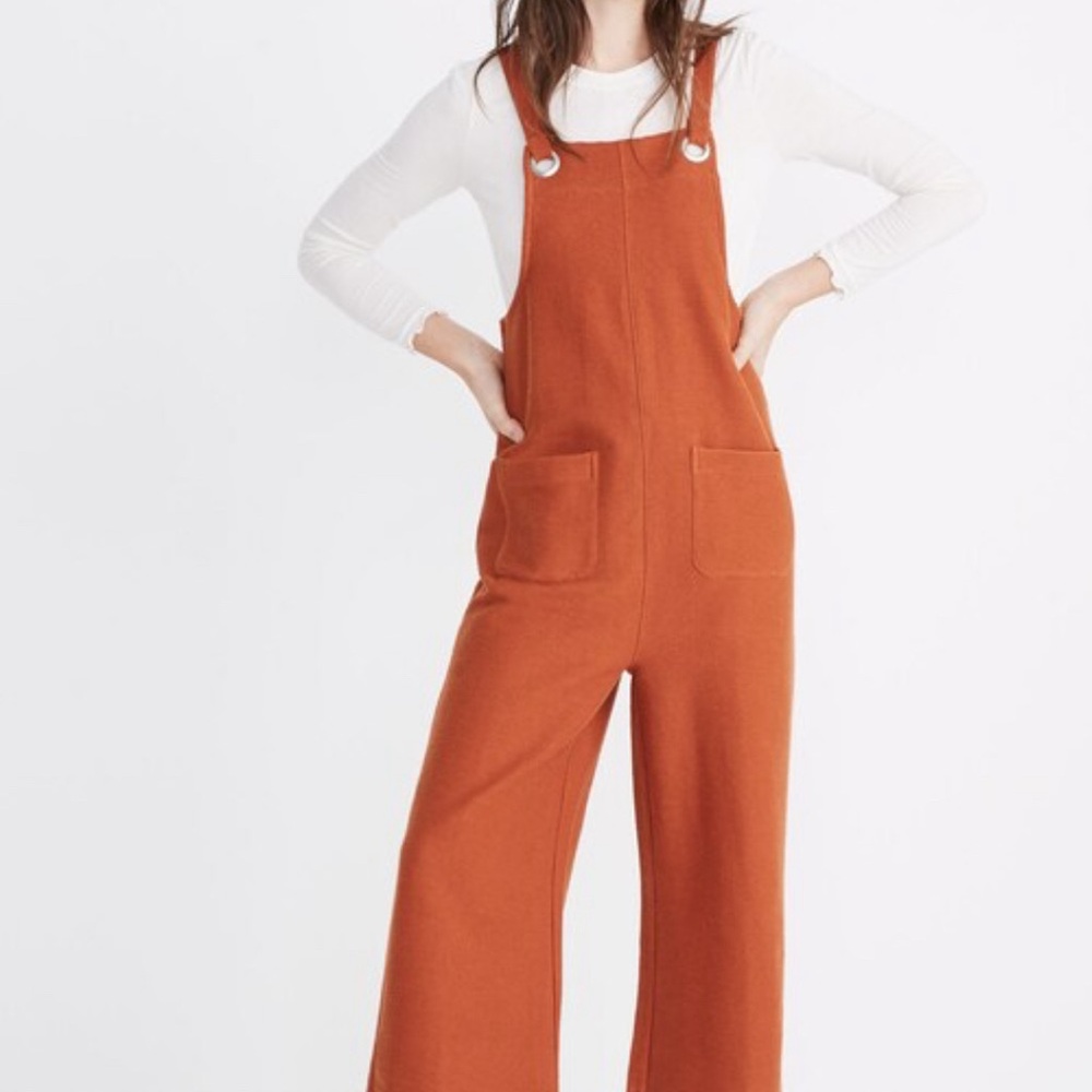 Madewell Women's Rust Overalls